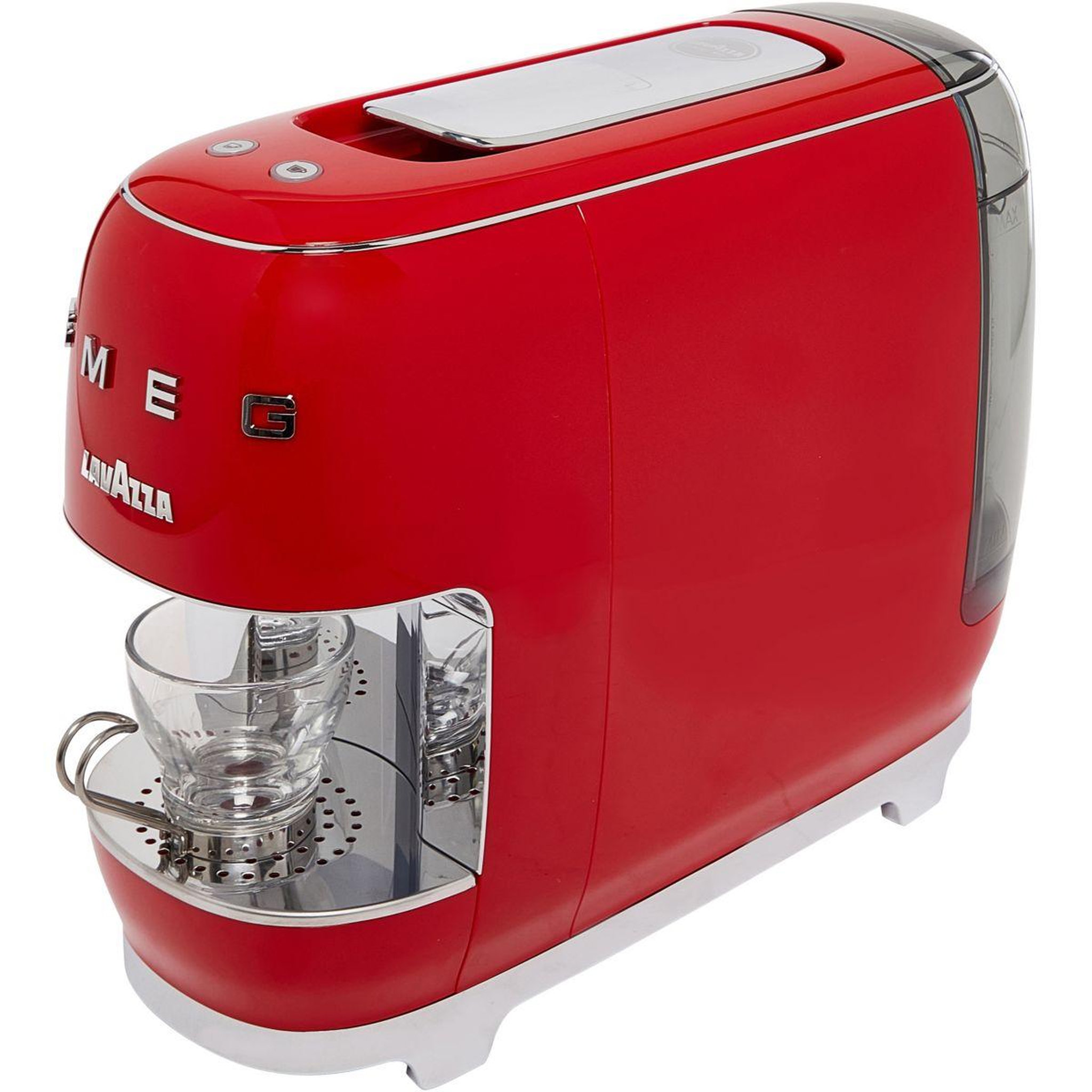 LAVAZZA Cafetière à dosette smeg rouge