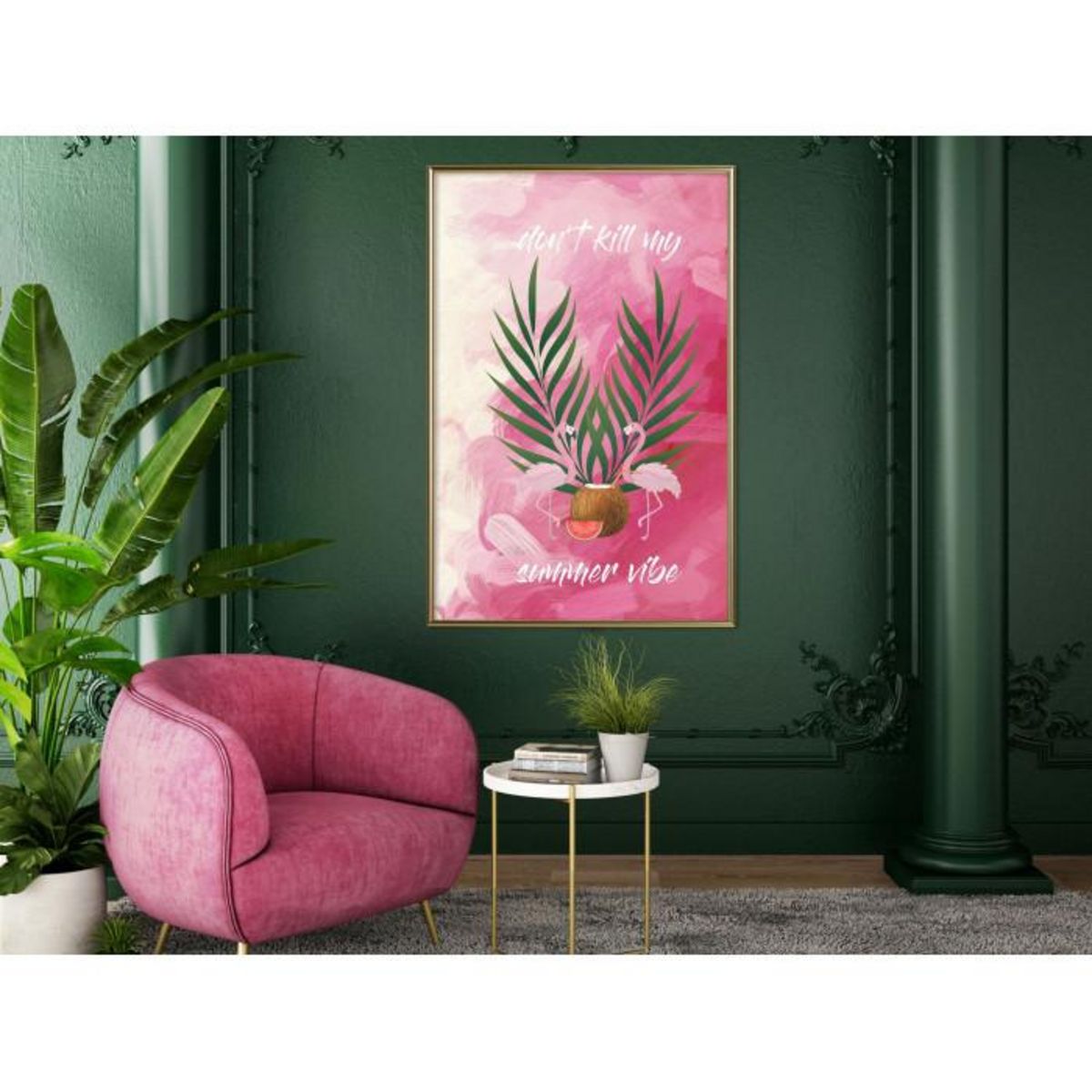 Paris Prix Affiche Murale Encadrée  Back to the Summer