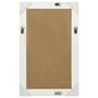 Voir la diapositive 3 : VIDAXL Miroir mural style baroque 50x80 cm Blanc