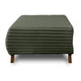Voir la diapositive 1 : BEST MOBILIER Cristal - pouf modulable - 95 cm - en fausse fourrure côtelée