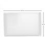 Voir la diapositive 2 : VIVEZEN Lot de 200 alèses jetables, imperméables - 60 x 90 cm - Blanc