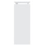 Voir la diapositive 5 : VIDAXL Table console blanc 80x30x80 cm bois d'ingenierie