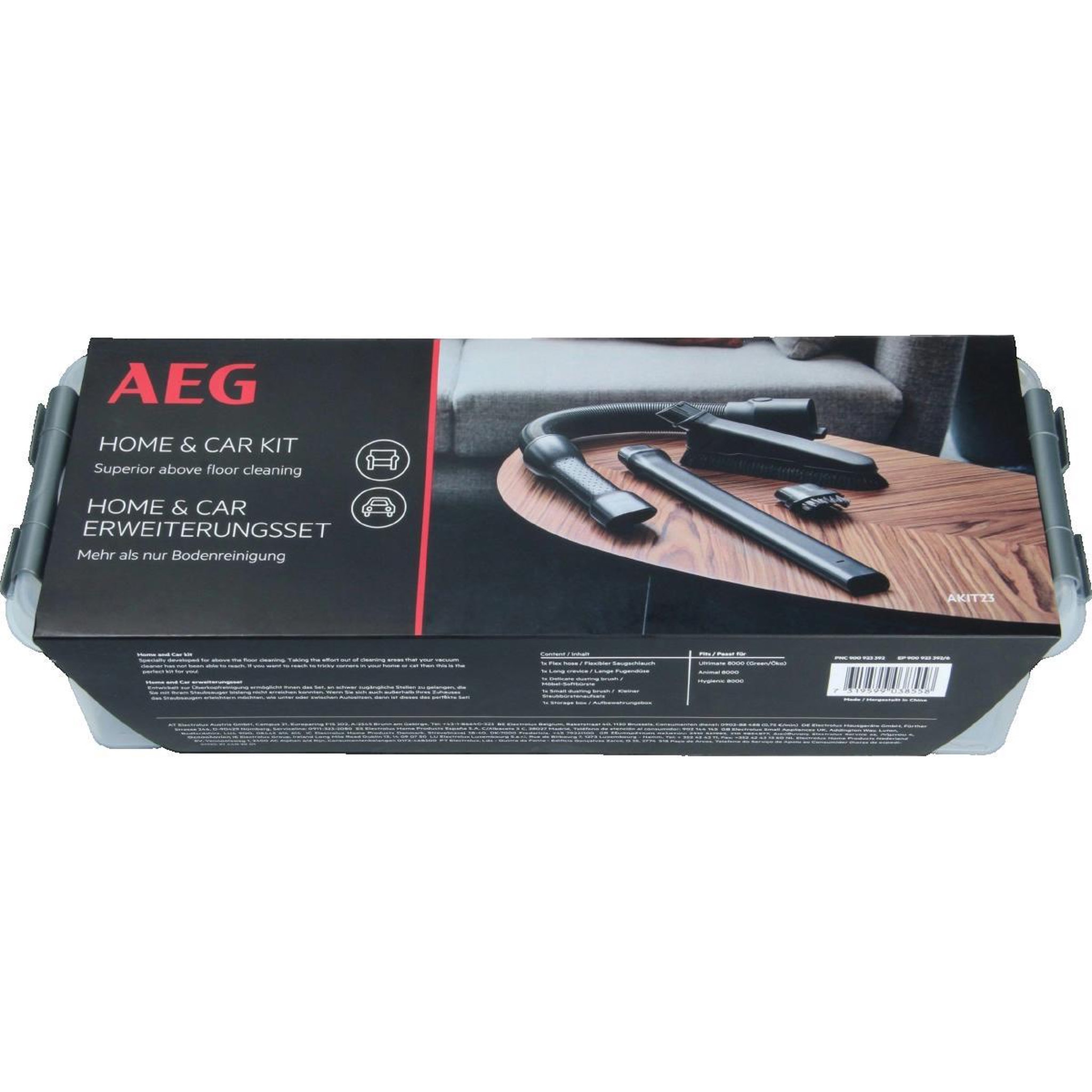 Voir la diapositive 2 : AEG Kit d'accessoires pour aspirateur AEG AKIT23