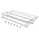 EMUCA SRL Tiroir à chaussures pour armoires et dressings Quartz -  740 (M90) -  Acier -  Titane