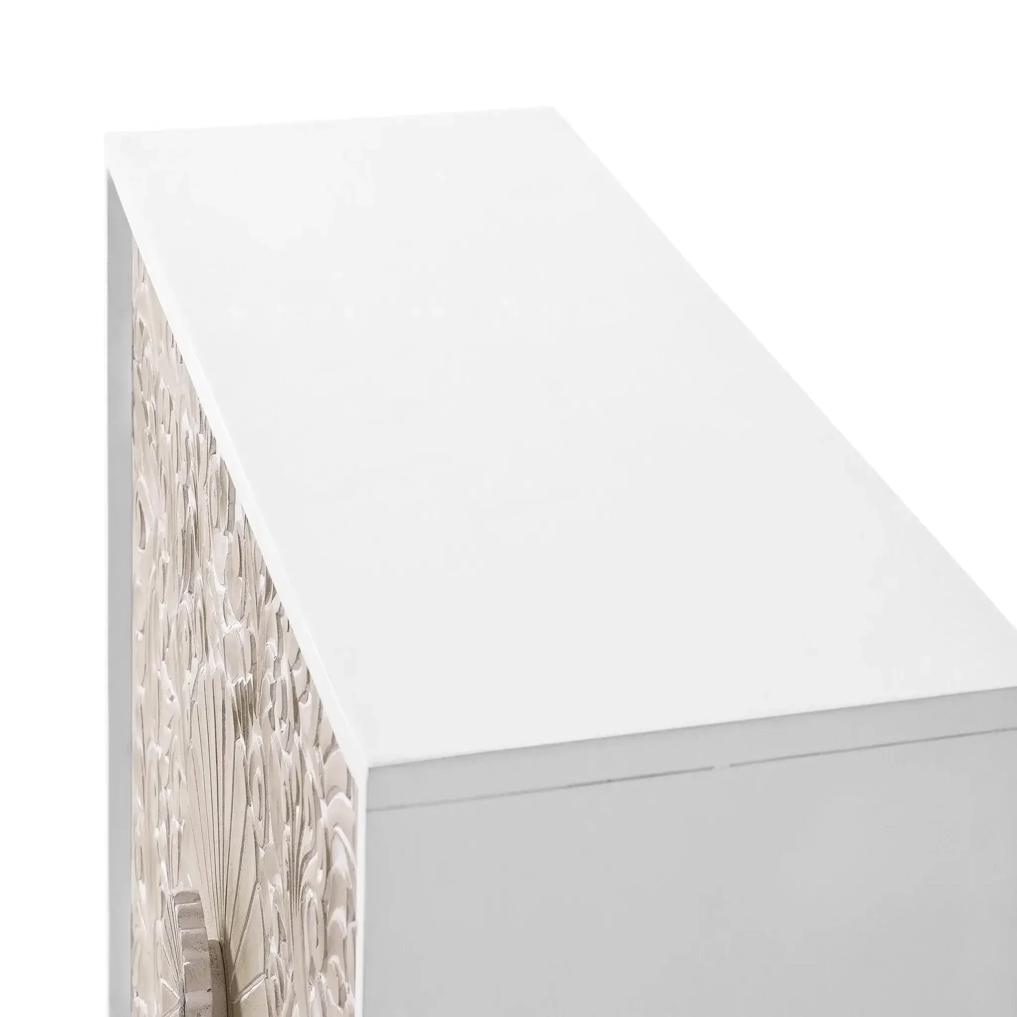 Voir la diapositive 4 : GINER Y COLOMER SL Console en bois de manguier 90 cm style méditerranéen moderne