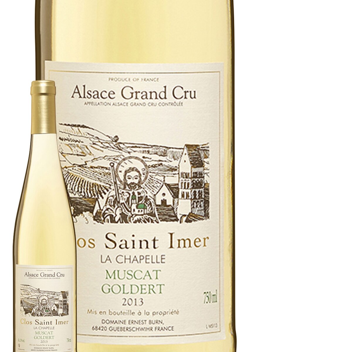Goldert La Chapelle Clos Saint-Imer Alsace Muscat Blanc 2013