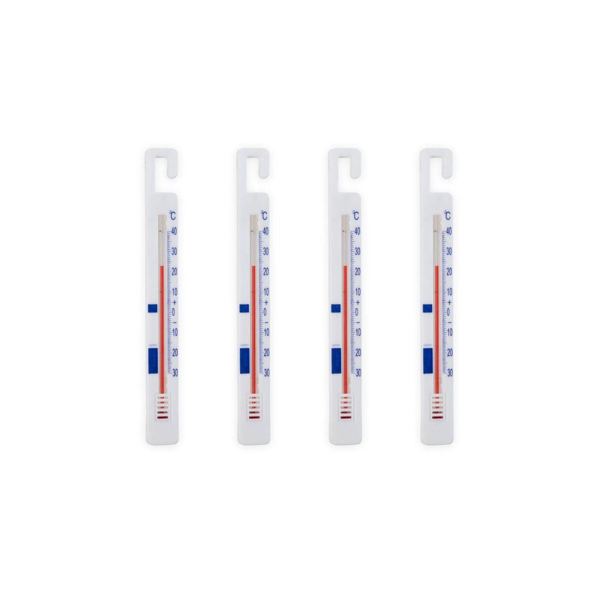 Fackelmann Lot de 4 thermomètres pour réfrigérateur/congélateur fackelmann tecno