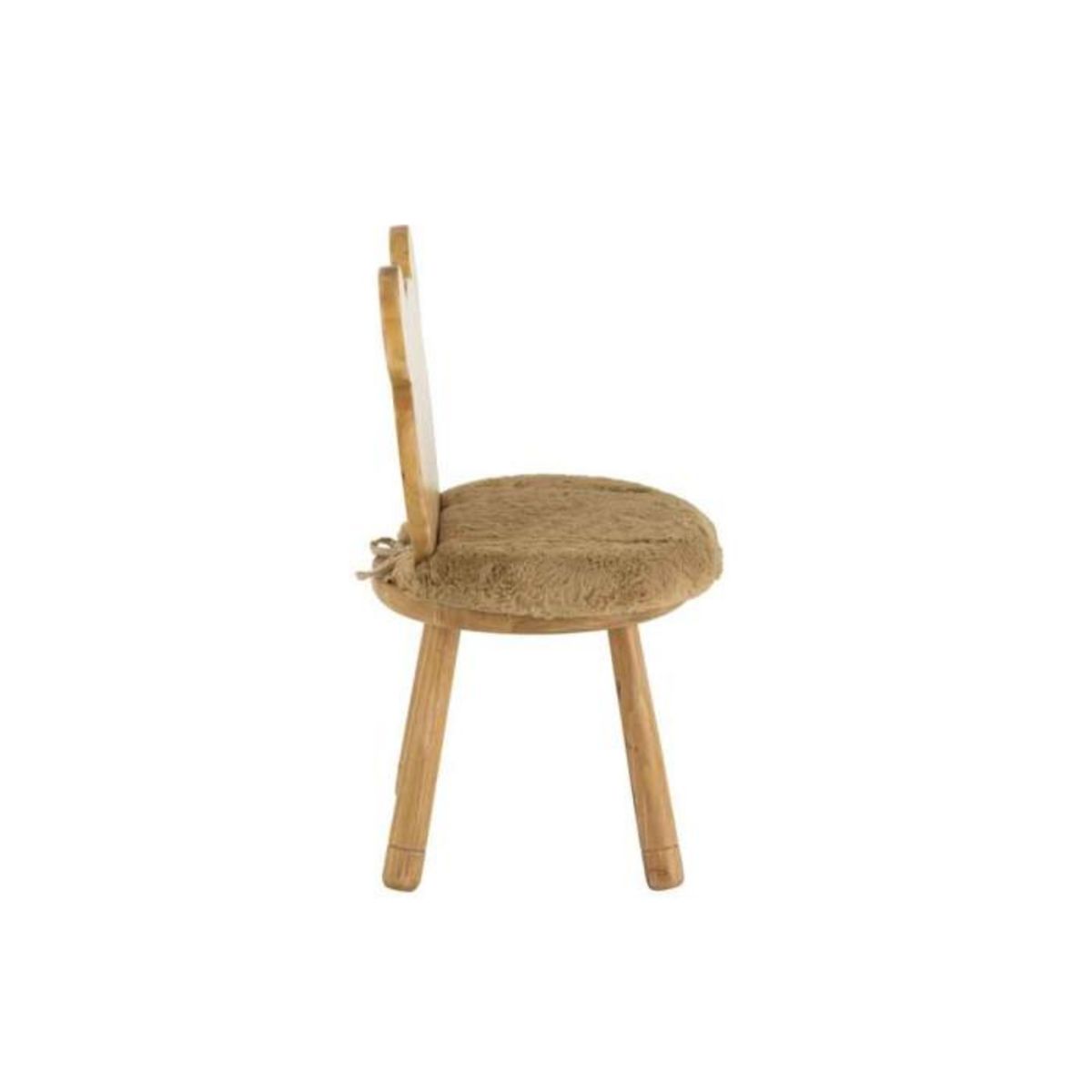 Paris Prix Chaise pour Enfant en Bois  Ours  61cm Naturel