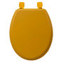 Voir la diapositive 1 : FIVE Abattant WC Bois  Luxe  43cm Jaune