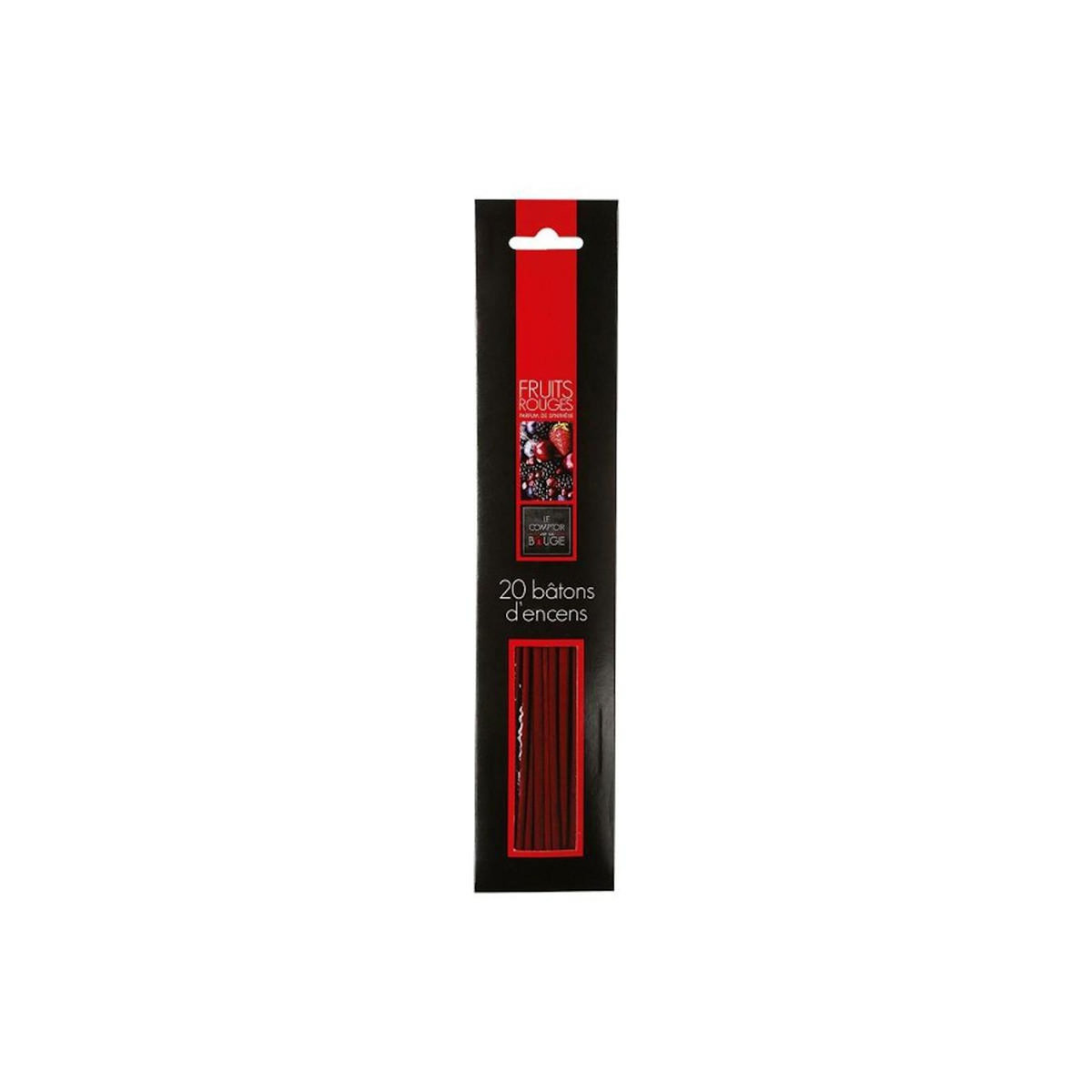 ATMOSPHERA Lot de 20 Bâtons d'Encens 25cm Fruits Rouges