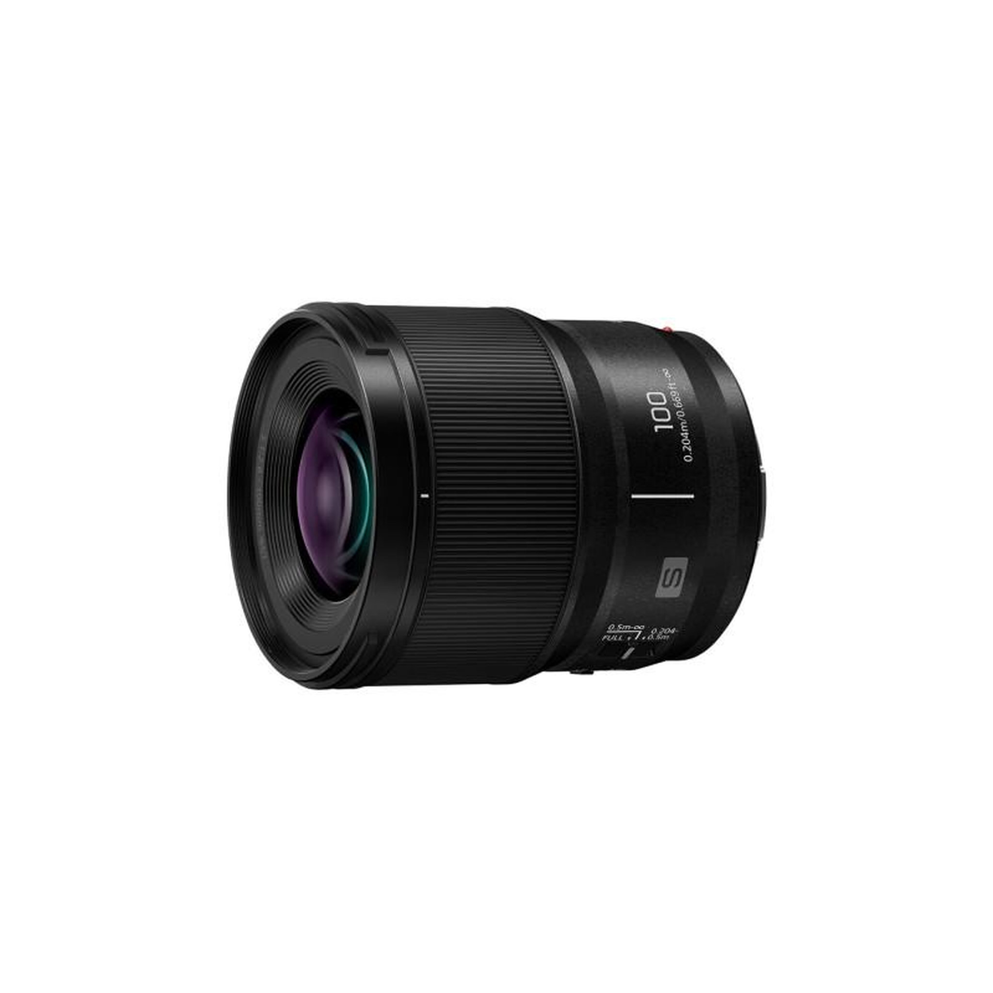 Voir la diapositive 2 : PANASONIC Objectif à Focale fixe Panasonic Lumix S 100mm F2.8