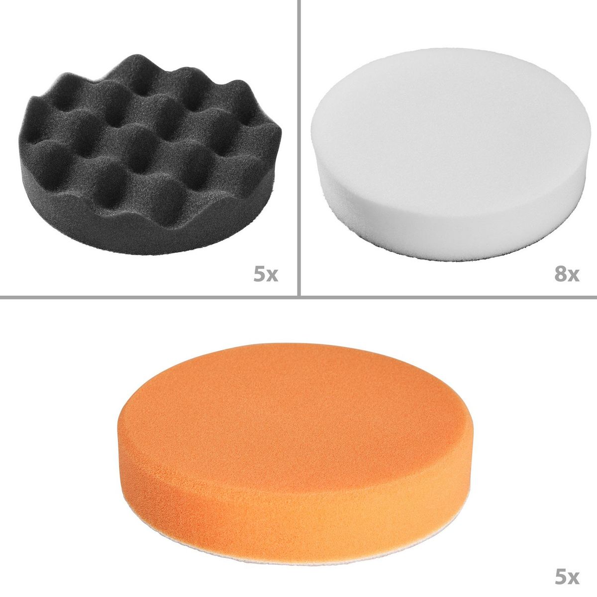 tectake Lustreuse polisseuse rotative avec 25 accessoires 1400 W rouge