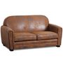 Voir la diapositive 1 : Paris Prix Canapé Club Vintage  Balista  150cm Marron