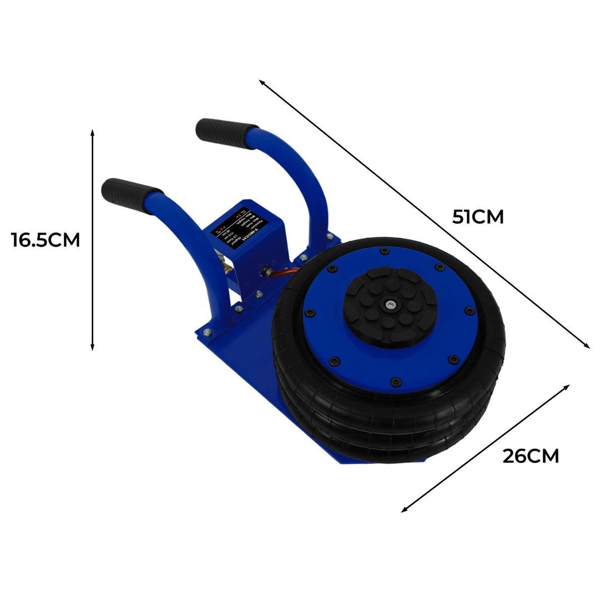Voir la diapositive 5 : MONSTERSHOP Cric pneumatique 3,5 t