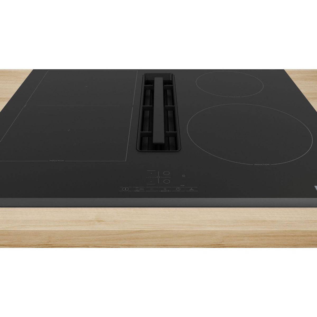 BOSCH Plaque induction aspirante PVS63SB16F, SERINITY, CombiZone