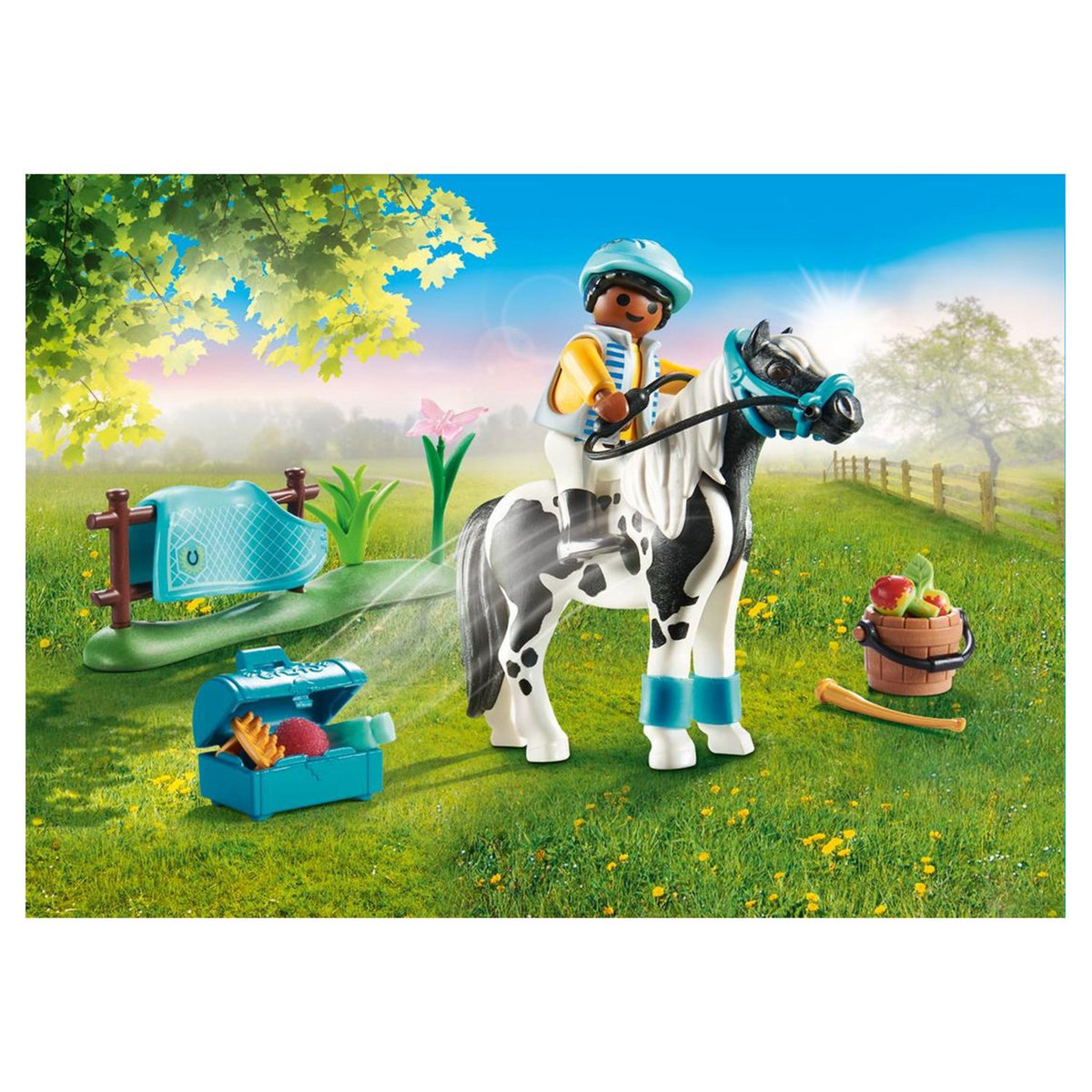 PLAYMOBIL 70515 - Country Cavalier et son poney LEWITZER