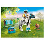 Voir la diapositive 3 : PLAYMOBIL 70515 - Country Cavalier et son poney LEWITZER