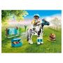 Voir la diapositive 3 : PLAYMOBIL 70515 - Country Cavalier et son poney LEWITZER
