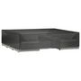Voir la diapositive 2 : VIDAXL Housse de salon de jardin 16 œillets 240x240x55 cm carre