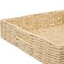 Voir la diapositive 2 : FIVE Plateau de Service Carrée  Kord  35cm Naturel