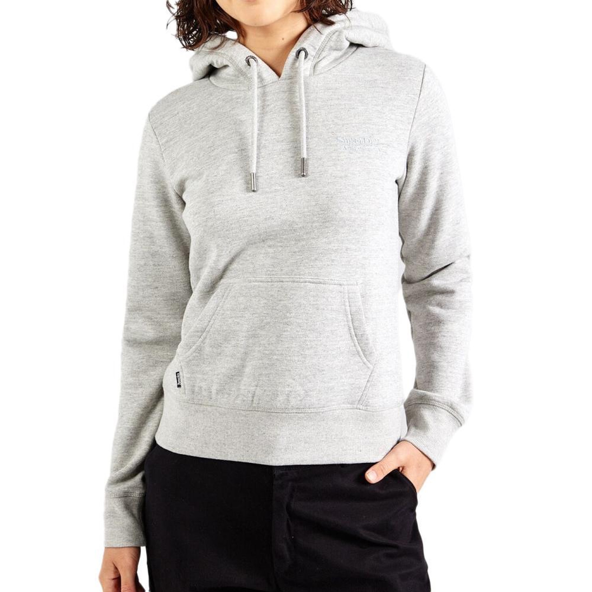 Voir la diapositive 1 : SUPERDRY Sweat Gris Femme Superdry Essentials