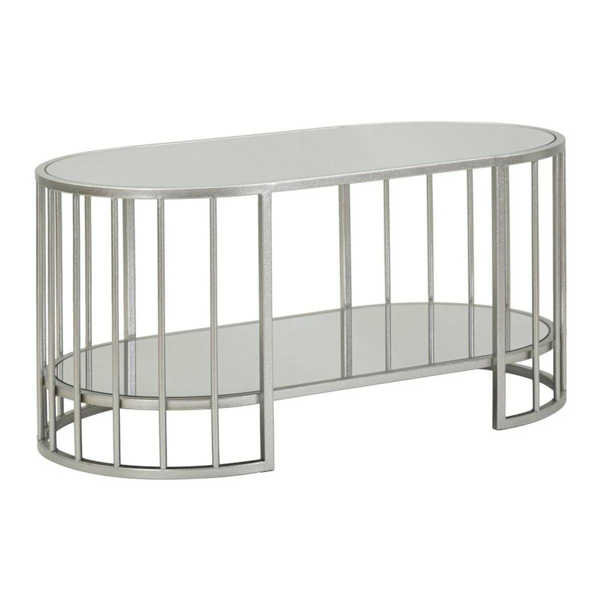 Paris Prix Table Basse Miroir  Smire  90cm Argent