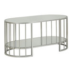 Paris Prix Table Basse Miroir  Smire  90cm Argent