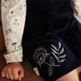 Voir la diapositive 4 : Petit Béguin Robe enfant en velours côtelé Belle de Nuit