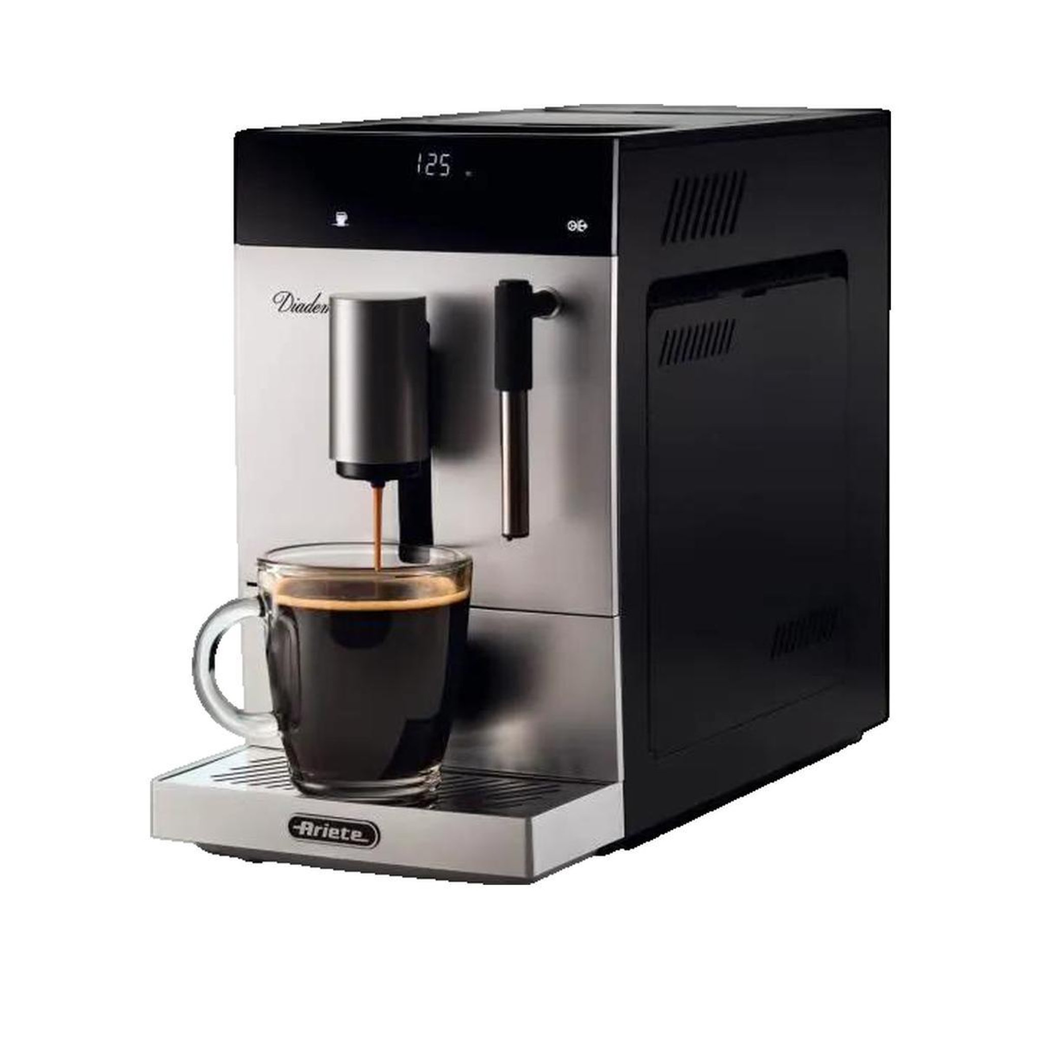 ARIETE Machine à café expresso semi-automatique Ariete 1452 noir et argent