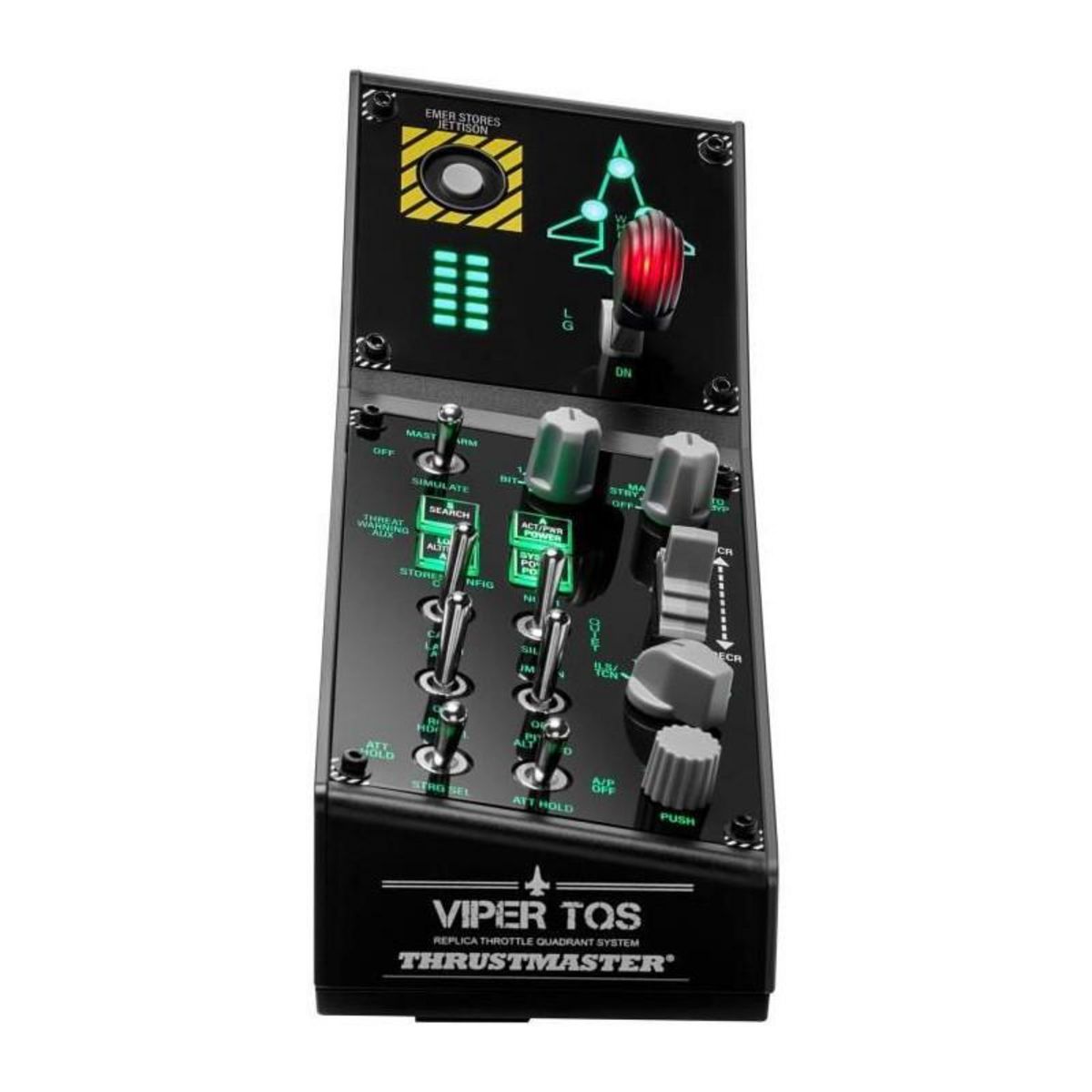 Thrustmaster Panneau de commande de cockpit - THRUSTMASTER - Viper Panel - Noir
