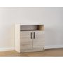 Voir la diapositive 2 : BEST MOBILIER Hayato - commode - effet bois - 80 cm