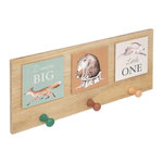 Atmosphera Kids Patère Murale Enfant  Forêt  34cm Multicolore