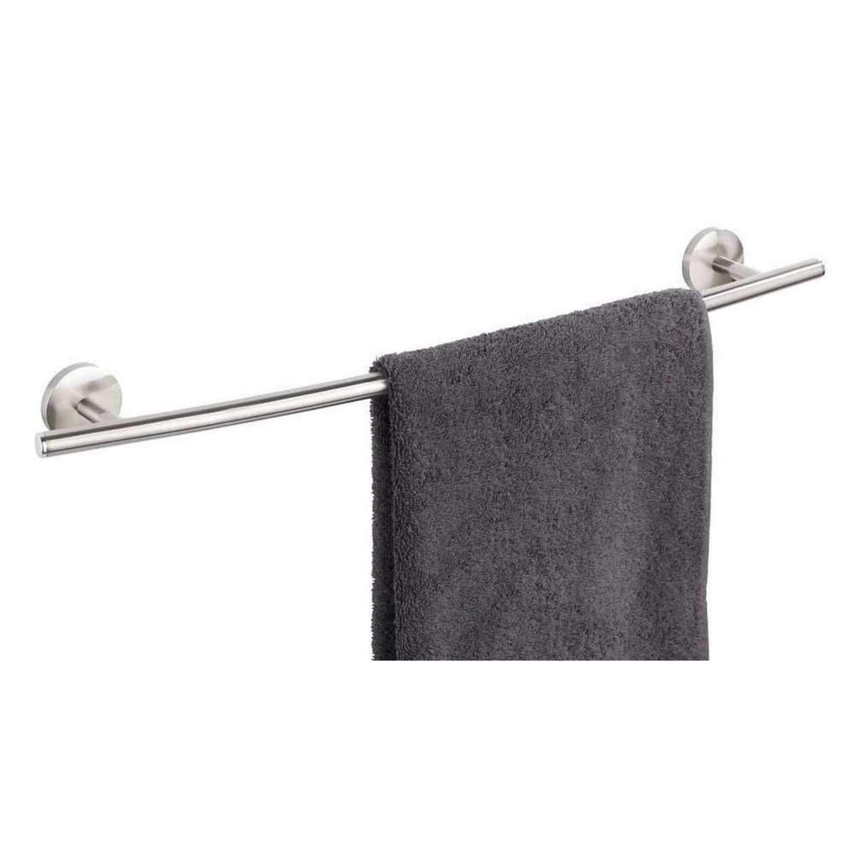 Wenko Barre porte-serviettes - Inox