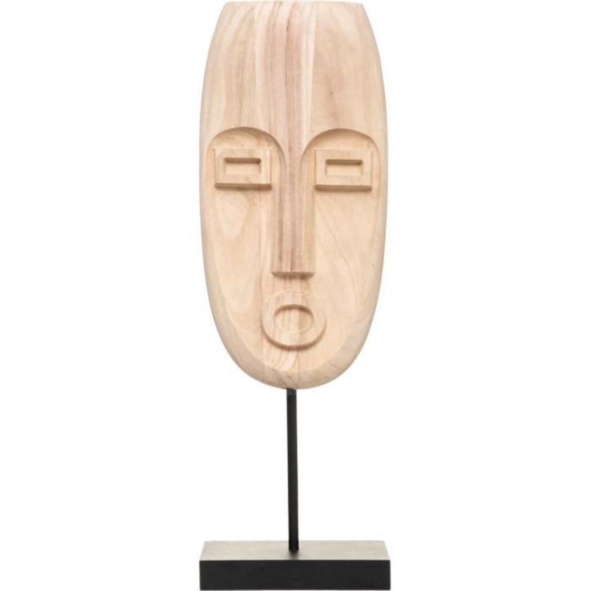 Paris Prix Masque à Poser en Bois  Safari  47cm Naturel
