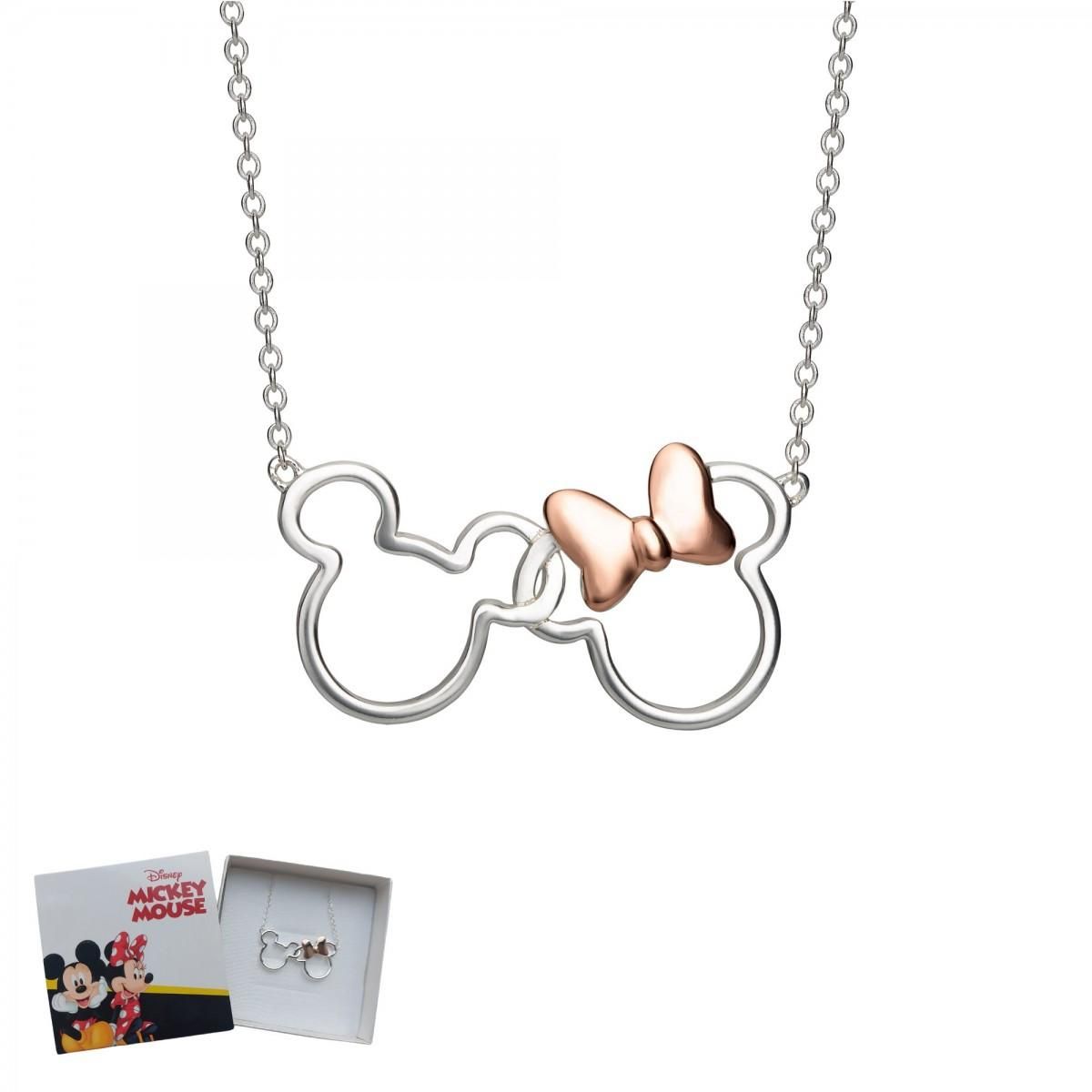 SC CRYSTAL Collier Disney - Mickey & Minnie