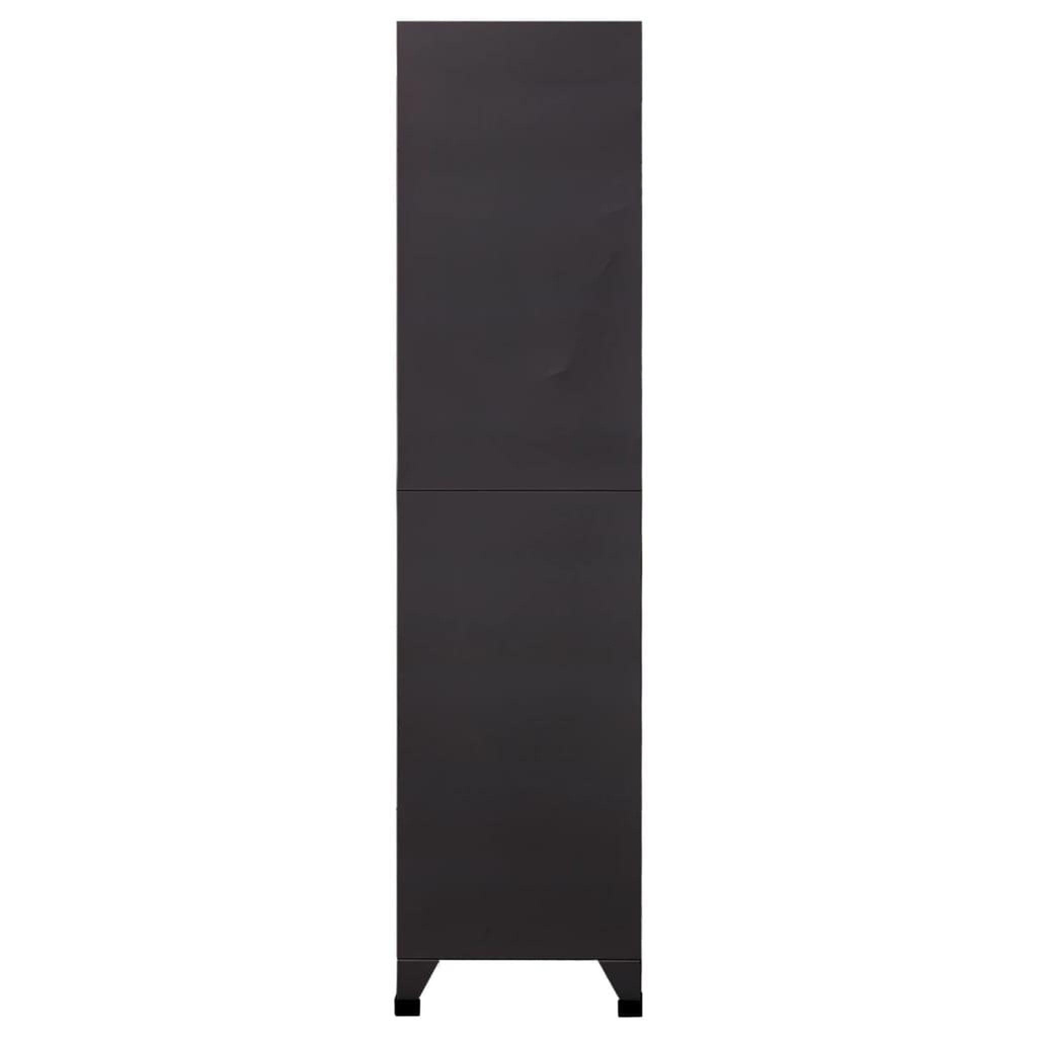 Voir la diapositive 4 : VIDAXL Armoire a casiers Anthracite 90x40x180 cm Acier
