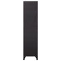 Voir la diapositive 4 : VIDAXL Armoire a casiers Anthracite 90x40x180 cm Acier