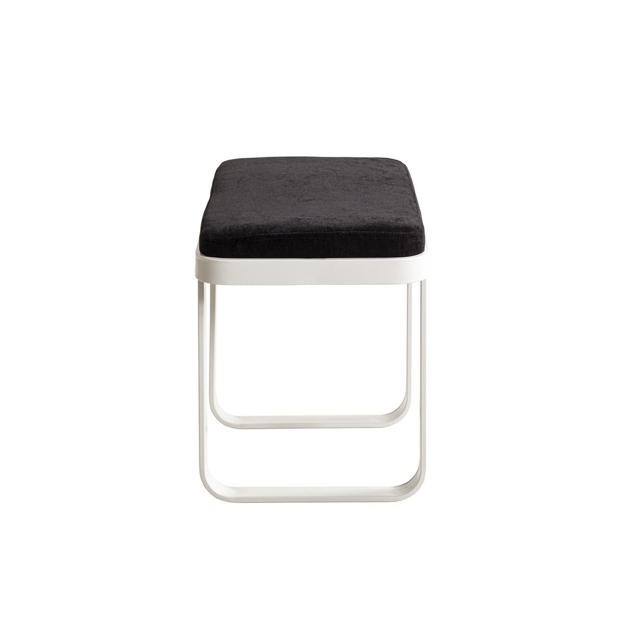 Voir la diapositive 3 : Paris Prix Banc design 1 place  dario  56cm noir