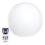 Lumisky Boule lumineuse sans fil BOBBY Multicolore Polyéthylène D60CM