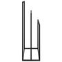 Voir la diapositive 4 : VIDAXL Porte-serviettes sur pied Noir 48x24x79 cm Fer