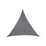 HESPERIDE Voile d'ombrage triangulaire Curacao. Coloris disponibles : Blanc, Marron