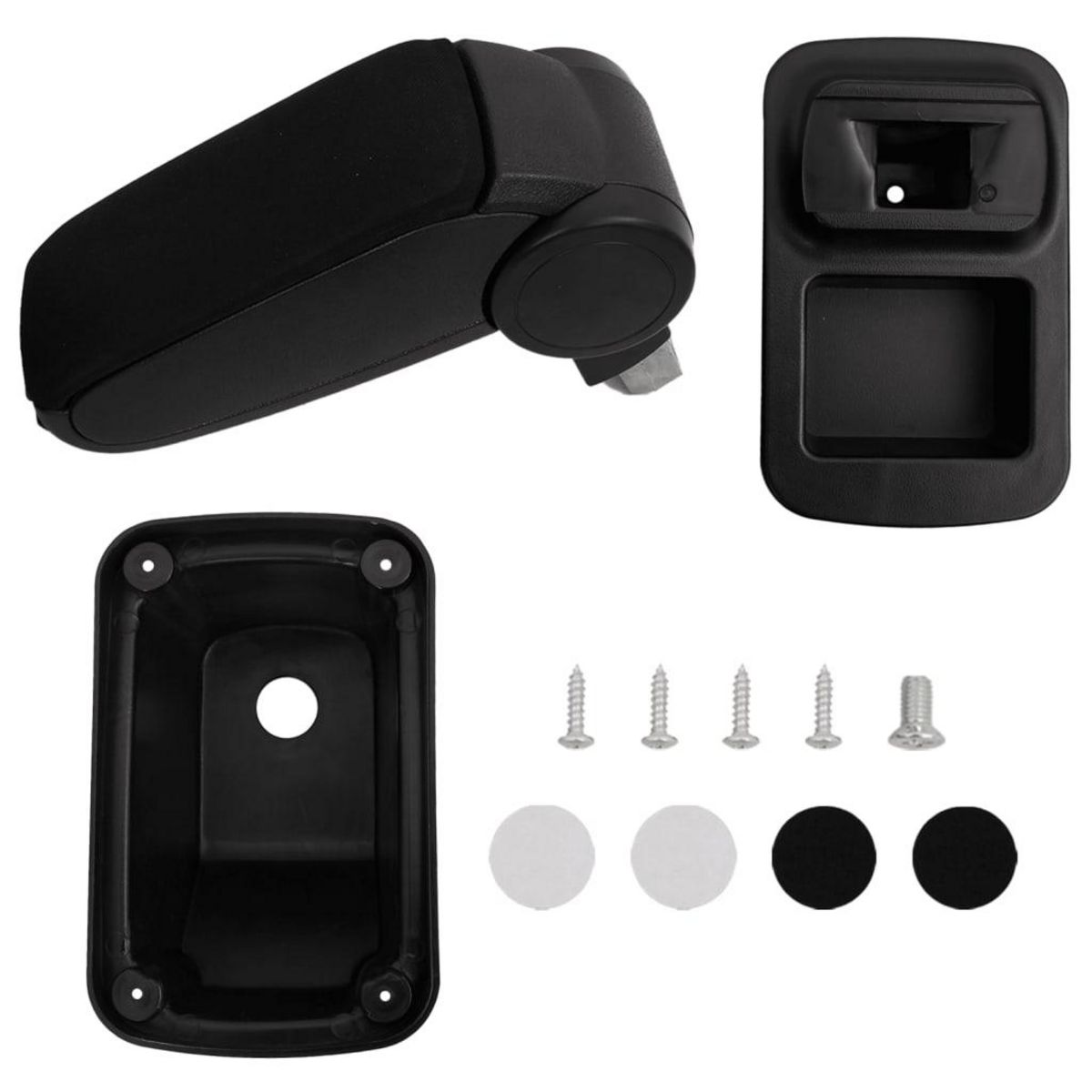 VIDAXL Accoudoir de voiture noir 14x33x(30-45,5) cm ABS