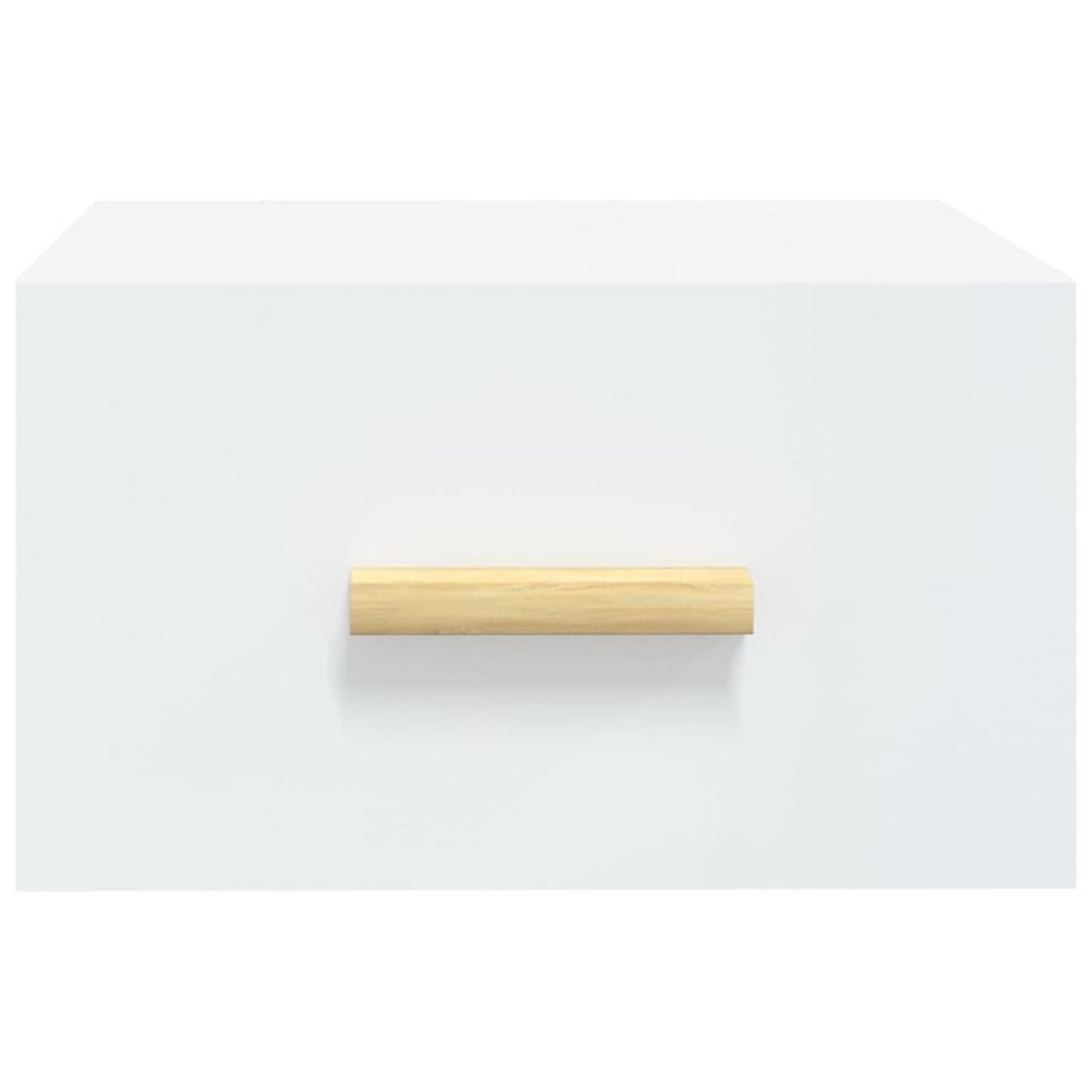 VIDAXL Tables de chevet murales 2 pcs blanc 35x35x20 cm