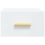 Voir la diapositive 5 : VIDAXL Tables de chevet murales 2 pcs blanc 35x35x20 cm