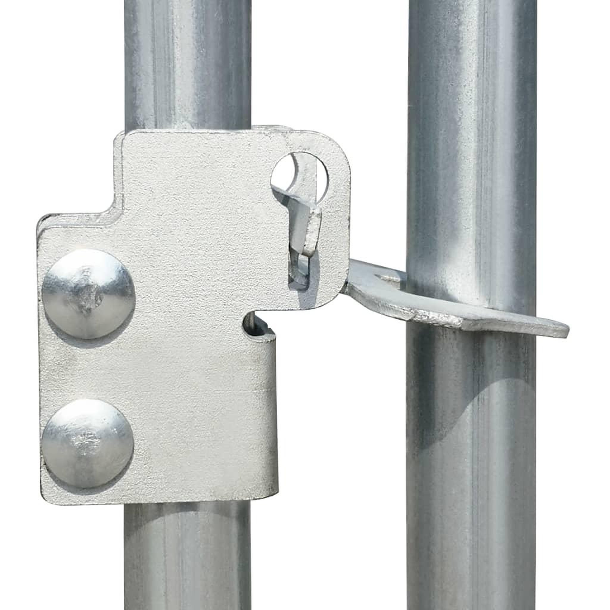 Voir la diapositive 4 : VIDAXL Poulailler 9 x 1 x 1,5 m Acier galvanise