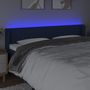 Voir la diapositive 4 : VIDAXL Tete de lit a LED Bleu 203x16x78/88 cm Tissu