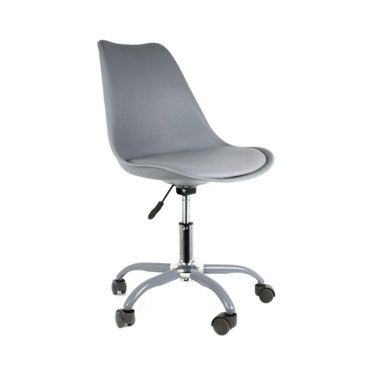 The Home Deco Factory Chaise de bureau Kiruna gris