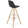 Voir la diapositive 4 : Paris Prix Tabouret de Bar  Bjarki  95cm Noir