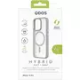 Qdos Coque bumper Iphone 15 Pro MagSafe Hybrid SNAP Blanc