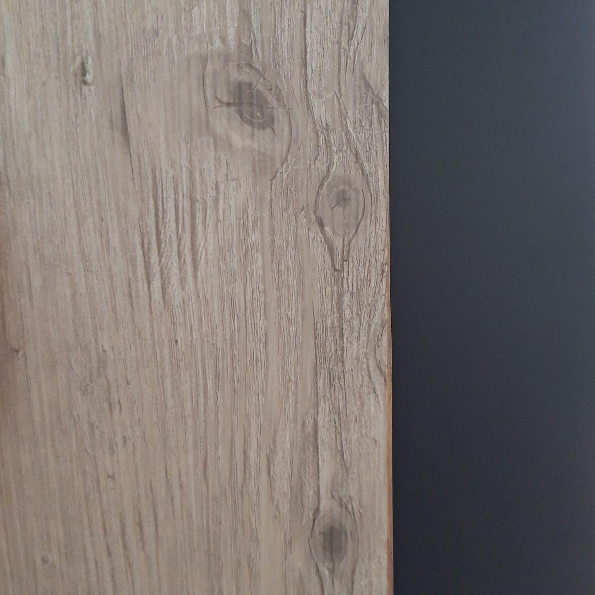 OMBREA Pergola bioclimatique - Aspect bois - Gris et lames anthracites - 3x4m OMBREA 